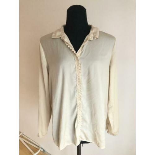 Maison Scotch zijdelook blouse, maat 4 (42-44)