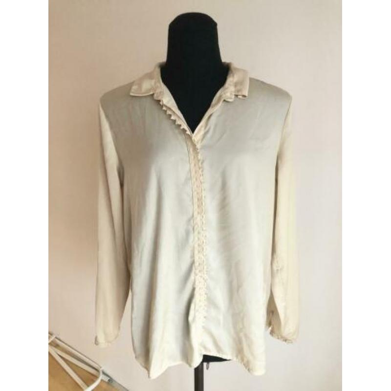 Maison Scotch zijdelook blouse, maat 4 (42-44)