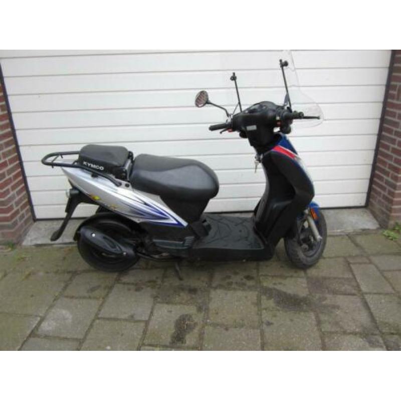 Kymco Agility 50 blauw kenteken 25 KM/h