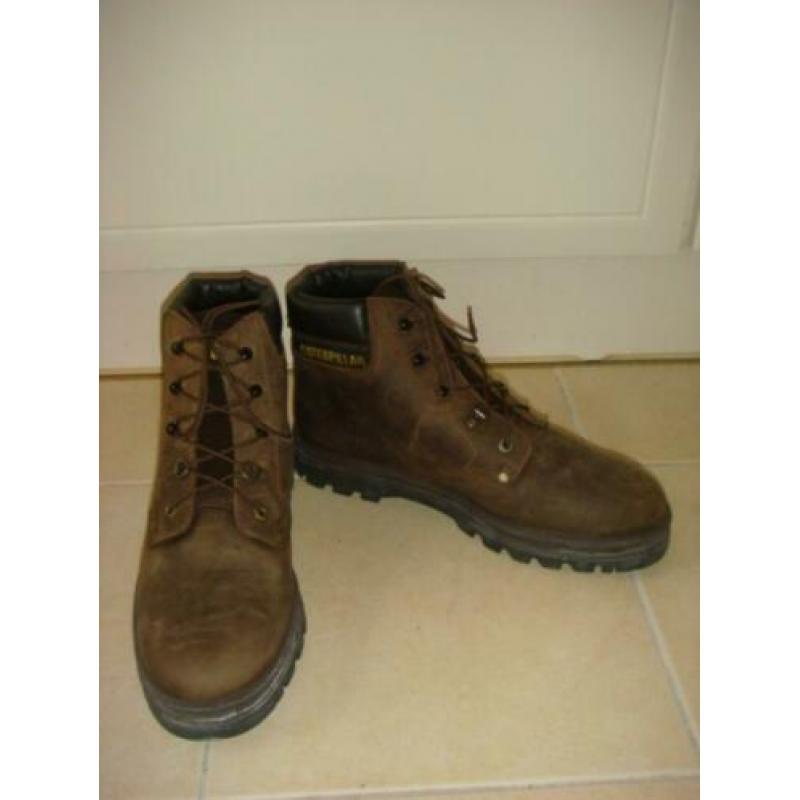NIEUW Caterpillar bruine hoge heren schoenen Colorado 46