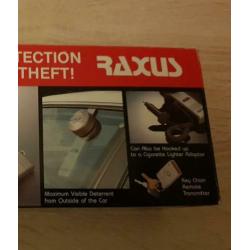 Raxus portable vehicle security..