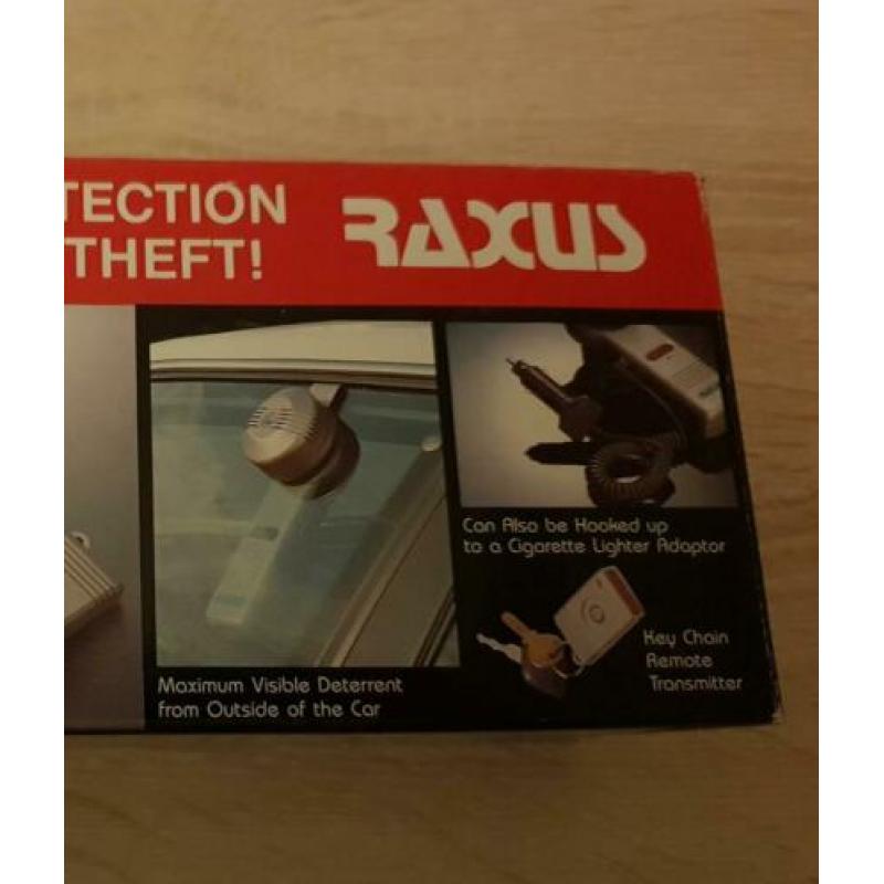 Raxus portable vehicle security..