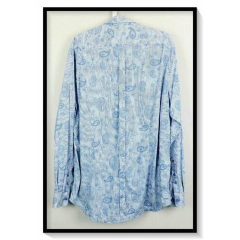 MERC Retro Sixties Psychedelic Paisley shirt MOD XXL ZGAN
