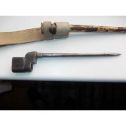 Engelse spijker bajonet desert uitvoerring met hanger