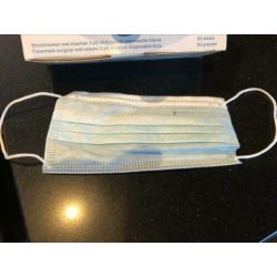 Mondkapjes, 45 stuks emda care 3ply