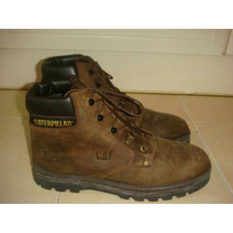 NIEUW Caterpillar bruine hoge heren schoenen Colorado 46