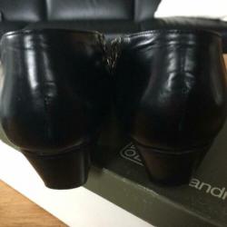 Vintage Alexandria pumps mt.42 gedeeltelijk opengewerkt leer
