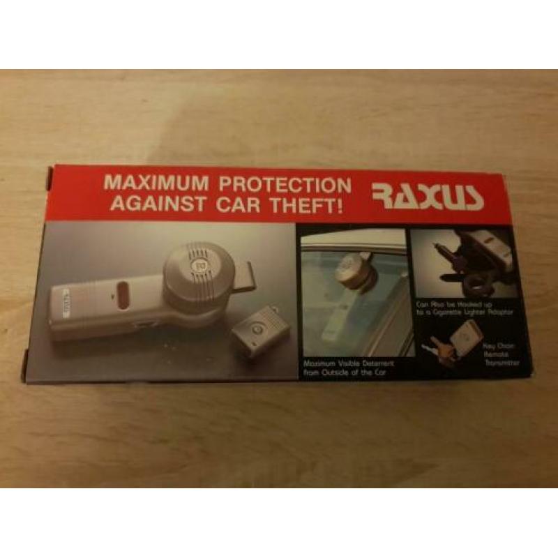 Raxus portable vehicle security..