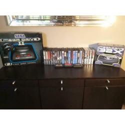 Sega megadrive 2 & 32X Boxed + 29 games