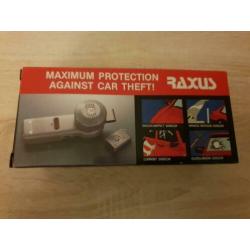 Raxus portable vehicle security..