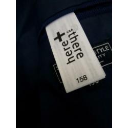 Colbert maat 158 blauw jongen