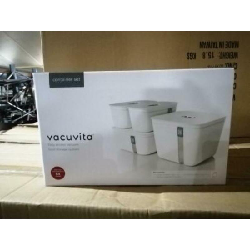 Partij Vacuvita vacuüm opbergcontainers en vacuüm zakken