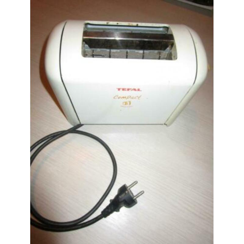 TEFAL broodrooster wit brood rooster COMPACT TEFAL