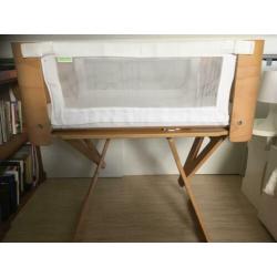 Bednest co-sleeper met biologisch matras