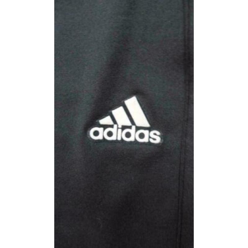 ZGAN zwart ADIDAS gaaf stretch broek rechte pijpen M-L