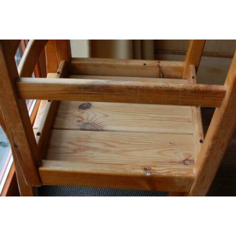 Gratis ophalen 2 originele Lundia eetkamerstoelen