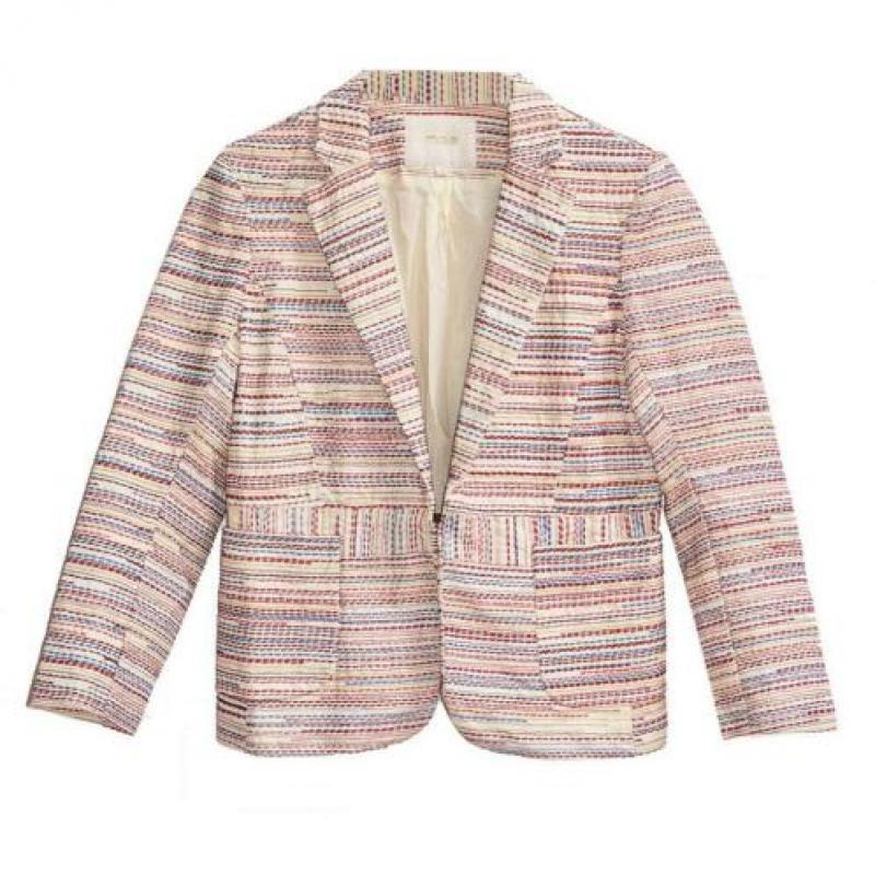 MAJE - Prachtige kleurrijke blazer maat FR40/NL38 - ZGAN