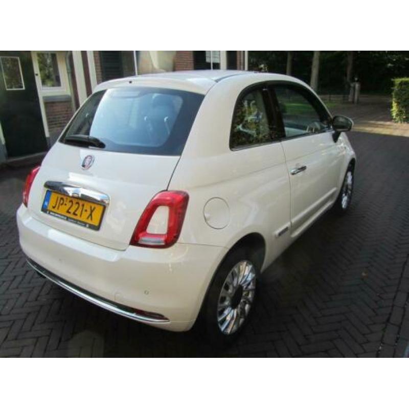 Fiat 500 TwinAir Turbo 80pk Lounge Clima, Navi, Parkeersens.