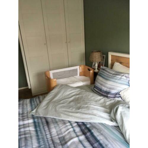 Bednest co-sleeper met biologisch matras