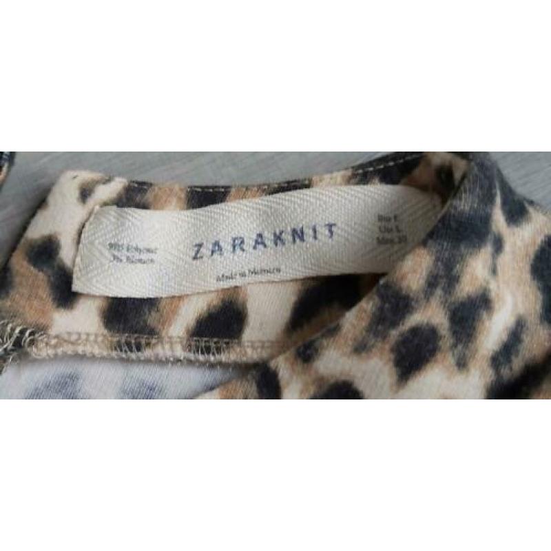 tijger print jurk mt 36 / 38