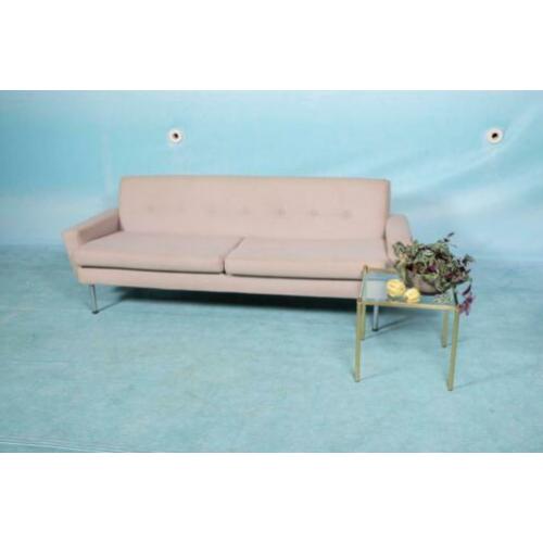 Vintage jaren 60 bank l 3 zits retro bank