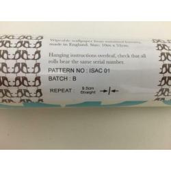 Isak behangrol met pinguïns