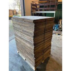 Houten platen / plaatwerk te koop (gebruikt)