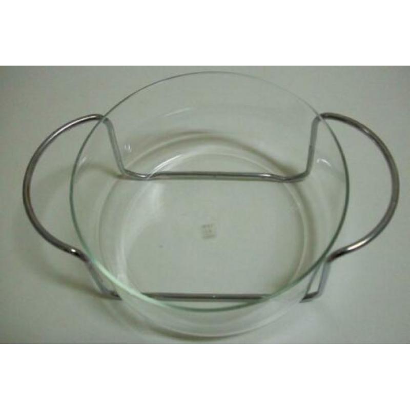 mooie JENA GLAS pot en deksel