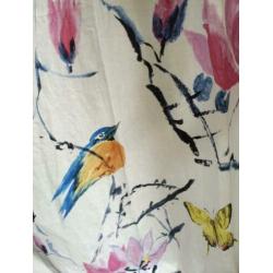 Designers guild 100% linnen enkel plooi 80 b x 245 h