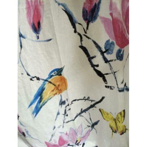 Designers guild 100% linnen enkel plooi 80 b x 245 h