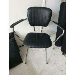 Vintage zeldzame Soudexvinyl stoel voor maar €20
