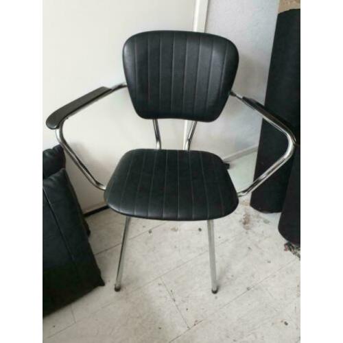 Vintage zeldzame Soudexvinyl stoel voor maar €20