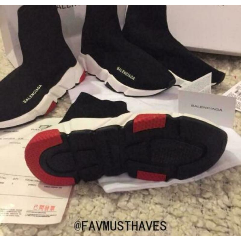 V Balenciaga Speed Black/White 43(35 36 37 tm 41 42 43 44 45