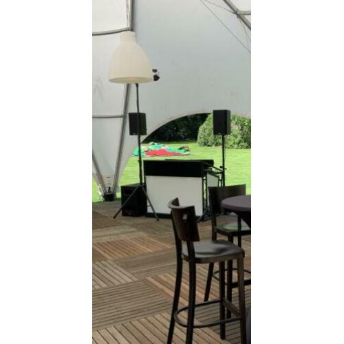 2x QSC K8.2 + 1x QSC KS212C incl. originele transporthoezen
