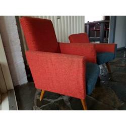 Vintage kinderfauteuil fauteuil