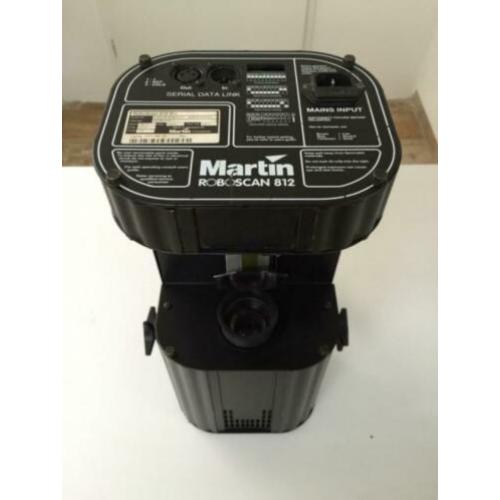 Martin roboscan 812 DMX scanners (6 stuks)