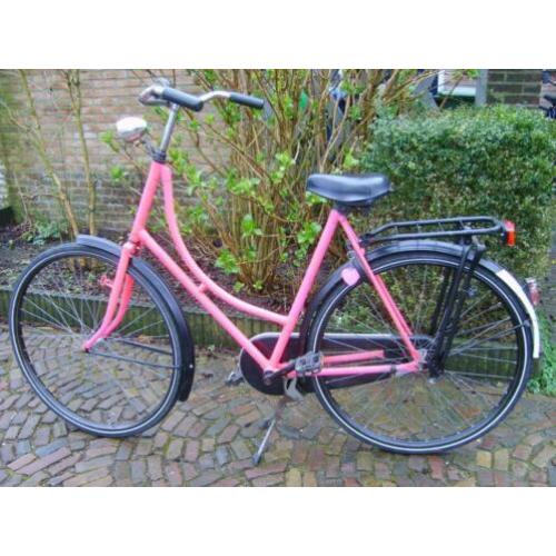 Nette dames/omafiets met trugtraprem