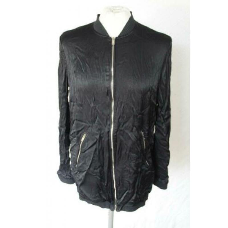 Stoer zwart jasje.Mt M.Merk TRF Outerwear