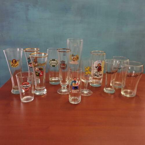 Serie 2: Bier Merkglazen diverse soorten en Bierglazen (13)
