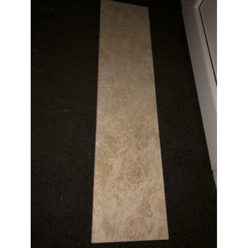 Travertin vensterbanken 120x28x2 cm totaal 15 stuks