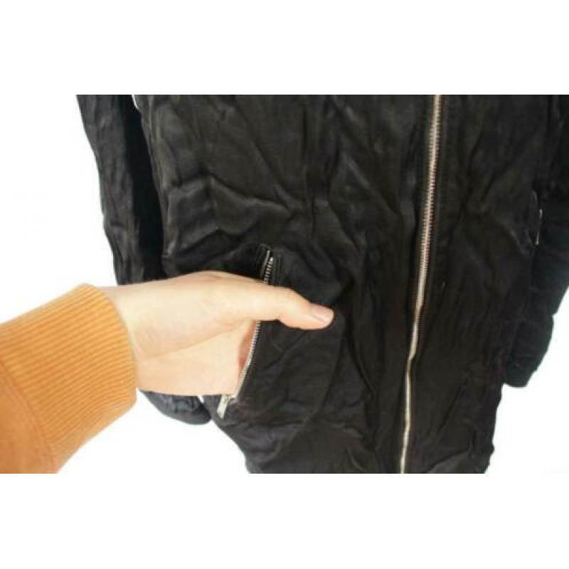 Stoer zwart jasje.Mt M.Merk TRF Outerwear