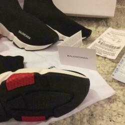V Balenciaga Speed Black/White 43(35 36 37 tm 41 42 43 44 45