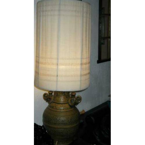 Retro west germany jasba lamp handvaten van olifanten koppen