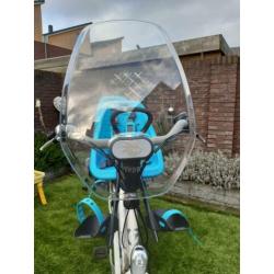 Yepp mini fietsstoeltje voor (blauw)