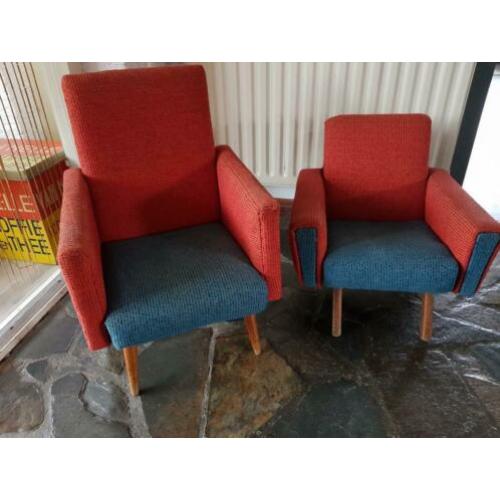 Vintage kinderfauteuil fauteuil