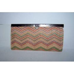 Prachtige vintage damesportefeuille/clutch/avondtas. Izgs.