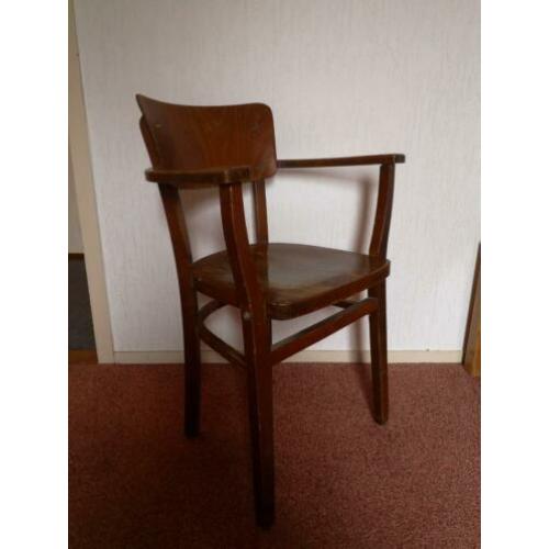 Vintage houten stoel