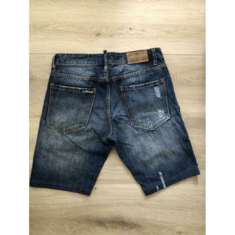 Dsquared broek-Merk kleding-korte Spijkerbroek-korte broek