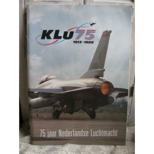 Jubileum boek - Koninklijke Luchtmacht 75 jaar / KLU 75