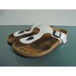 GRATIS VERZENDEN | BIRKENSTOCK lak witte slippers 37